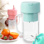 MINI BLENDER TURYSTYCZNY 500ML AKUMULATOR 1500mAh BEZPRZEWODOWY PRZENOŚNY