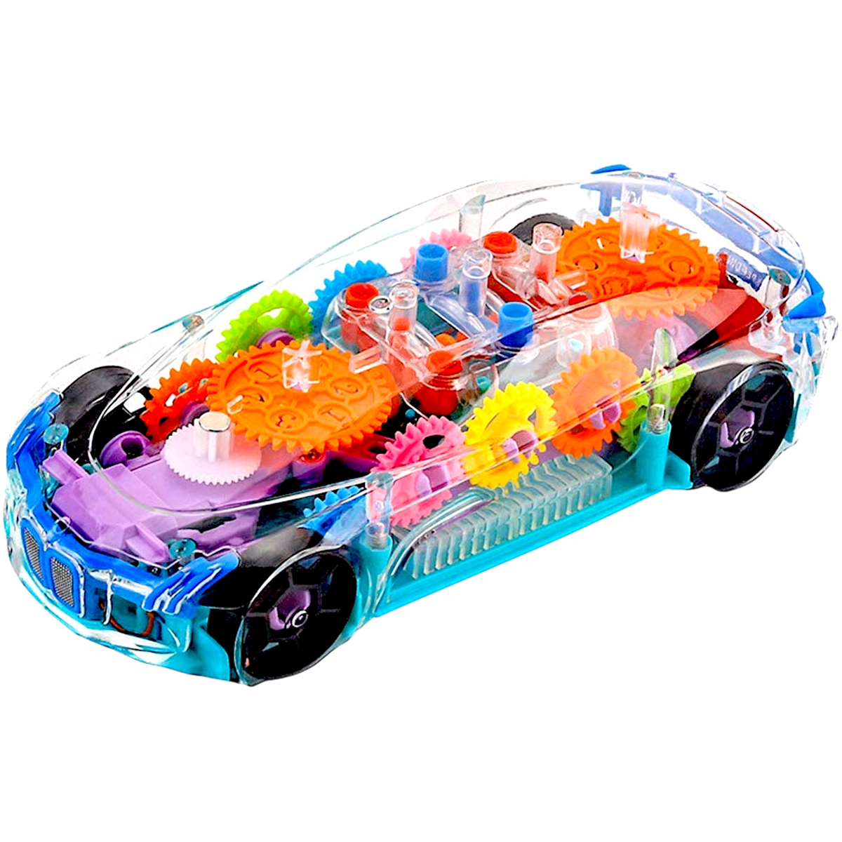 INTERAKTYWNY SAMOCHÓD LED AUTO DLA DZIECI ZABAWKA JEŹDZI ŚWIECI GRA DŹWIĘK