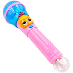 MIKROFON GRAJĄCY ŚPIEWA GRA ŚWIECI RÓŻOWY KSIĘŻNICZKA KOLOROWY PIOSENKA