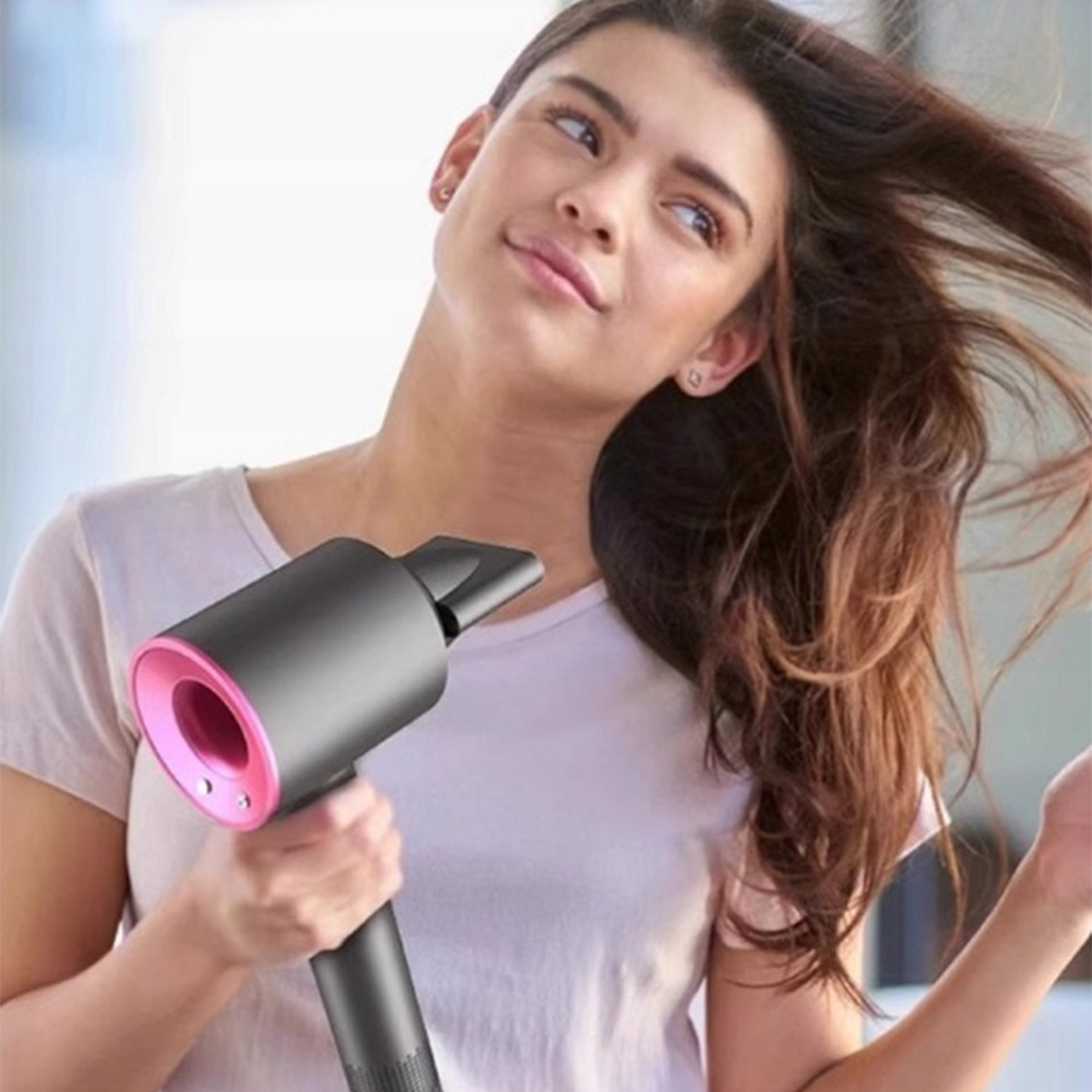 PROFESJONALNA SUSZARKA DO WŁOSÓW DRYER 1600W ULTRA JONIZACJA + KOŃCÓWKA