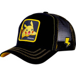 CZAPKA Z DASZKIEM PIKACHU POKEMON REGULOWANA DLA DZIECI FULL CAP Z SIATKĄ