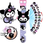 KUROMI ZEGAREK Z PROJEKTORM 3D WYŚWIETLA OBRAZKI IKONY PROJEKTOR