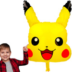 DUŻY BALON FOLIOWY POKEMON PIKACHU NA URODZINY DLA DZIECI DUŻY 74cm 