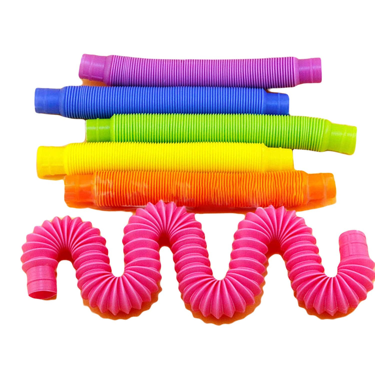 RURKA RURKI RURY SENSORYCZNE ANTYSTRESOWE XXL TUBA TUBY GNIOTEK DŁUGI 66 CM