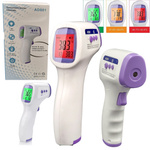 TERMOMETR BEZDOTYKOWY NA PODCZERWIEŃ LCD DLA DZIECI I DOROSŁYCH DOKŁADNY