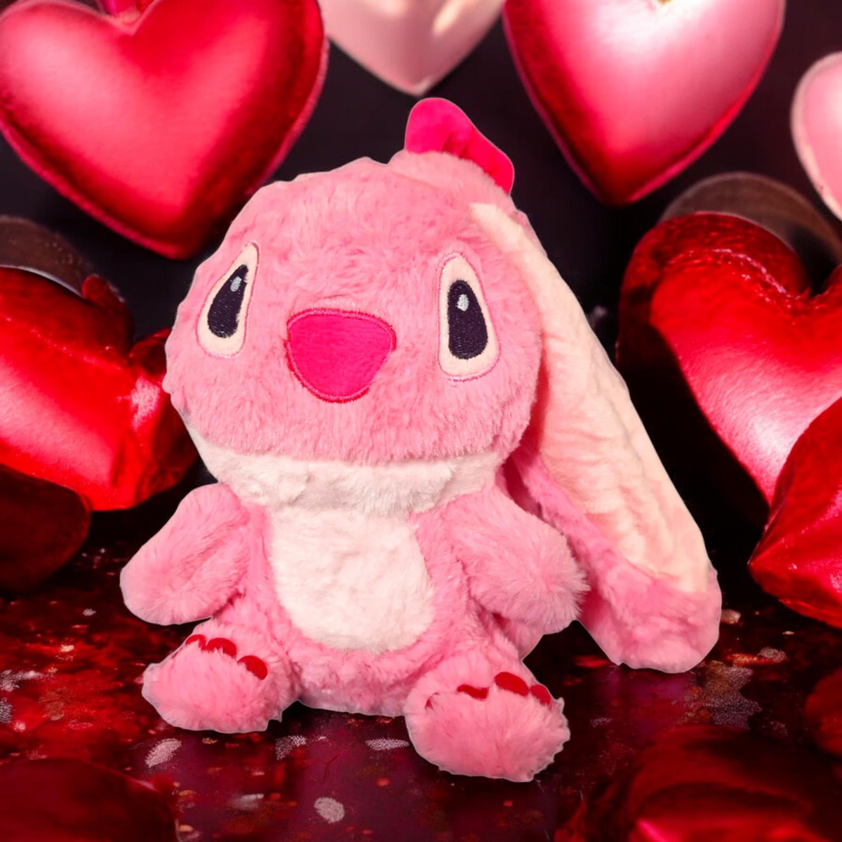 MASKOTKA LILO I STICH NIESPODZIANKA W PLUSZOWYM JAJKU DUŻY PLUSZAK STITCH