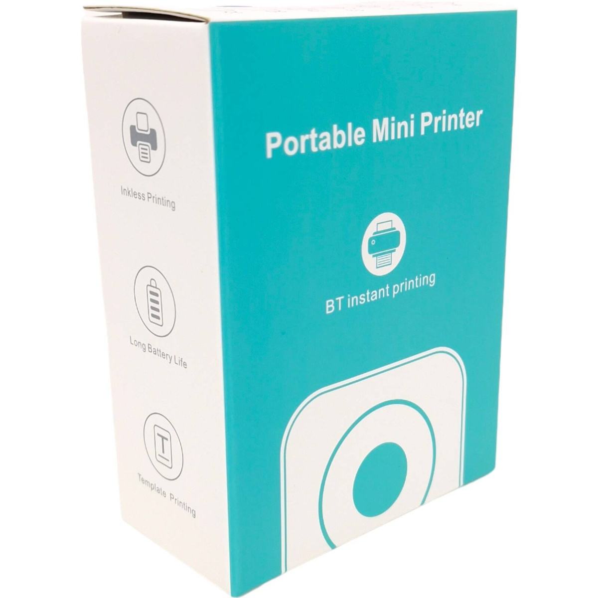 MINI DRUKARKA TERMICZNA KOTEK PRZENOŚNA PREZENT DLA DZIECI KOT DRUKUŚ ROLKA