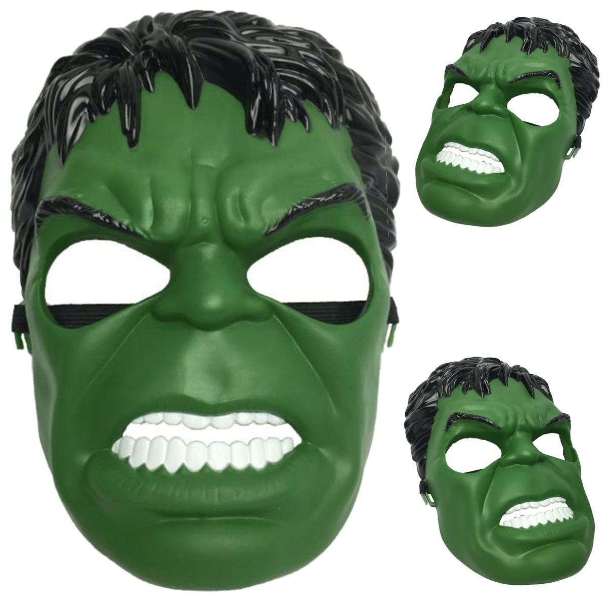MASKA HULK DLA CHŁOPCA DLA DZIECI PRZEBRANIE SUPERBOHATER AVENGERS NA BAL