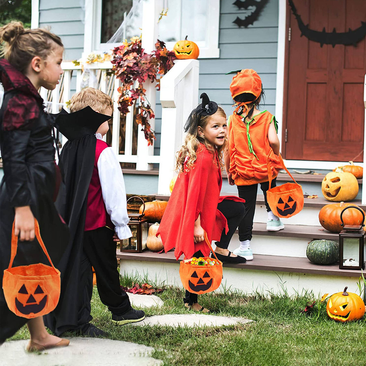TOREBKA HALLOWEEN NA CUKIERKI WOREK DYNIA TORBA