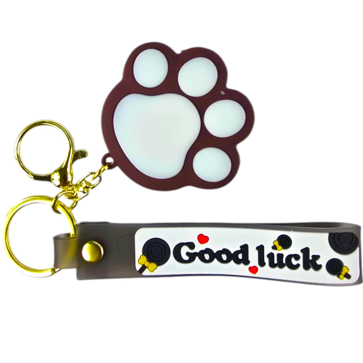 BRELOCZEK DO KLUCZY PSIA ŁAPKA ZAWIESZKA BRELOK WISIOREK KOCIA ŁAPA KOLORY