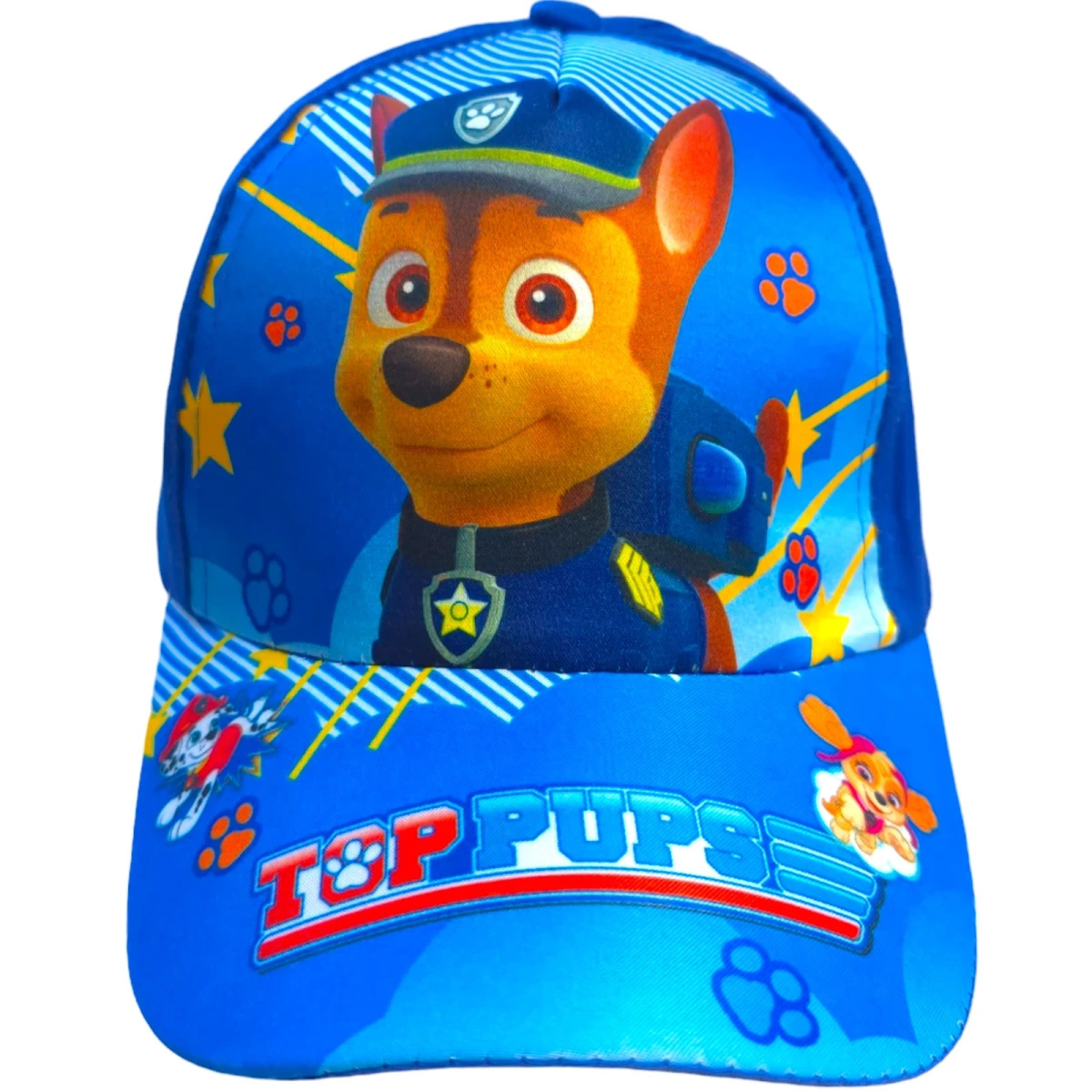 CZAPKA Z DASZKIEM DLA DZIECKA PSI PATROL CHASE DLA CHŁOPCA NA LATO 