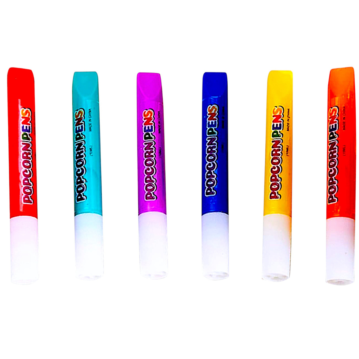  FLAMASTER MAZAK POPCORN PENS DŁUGOPIS KREDKA 3D ZESTAW 6 SZT DLA DZIECI