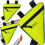 SASZETKA ROWEROWA SAKWA ETUI TORBA POKROWIEC NA ROWER TRÓJKĄTNA NA RAMĘ