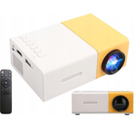 PRZENOŚNY MINI RZUTNIK PROJEKTOR LED FULL HD PRO KINO W DOMU FILMY BAJKI