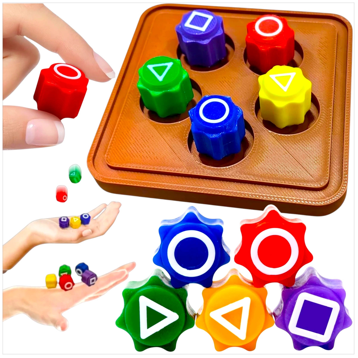 GONGGI KOREAŃSKA GRA  ZRĘCZNOŚCIOWA KOŚCI DO GRY SQUID GAME ZESTAW GONG-GI 