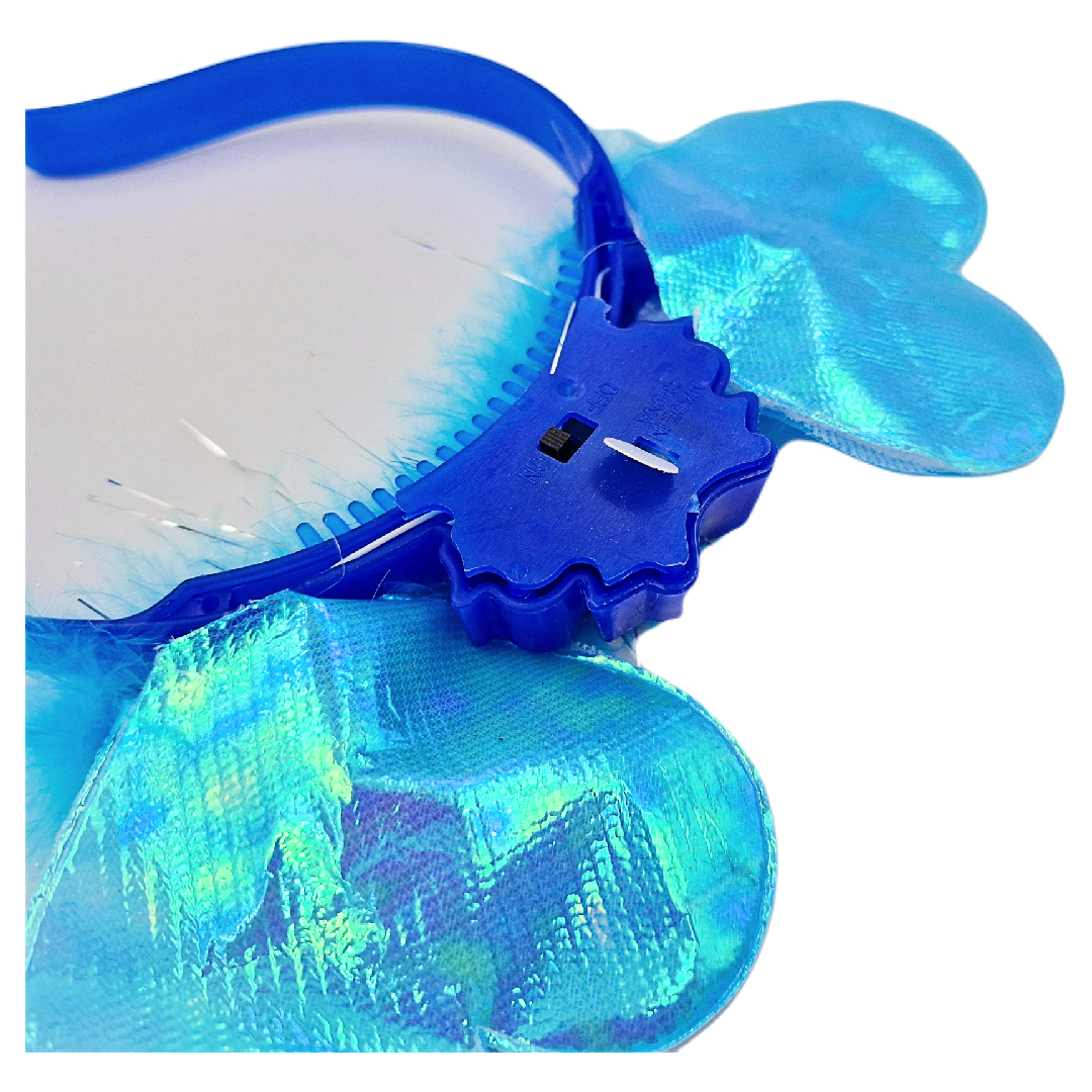  OPASKA NA GŁOWĘ DLA DZIEWCZYNKI KORONA BŁĘKITNA