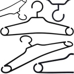 WIESZAK NA UBRANIA DLA DZIECI ODZIEŻOWY NA UBRANKA DZIECIĘCE DO SZAFY 