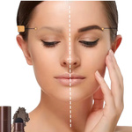 FIT ME 3w1 ZESTAW DO STYLIZACJI BRWI 3W1 INNOWACYJNY STEMPEL + AKCESORIA 