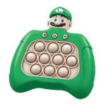 KONSOLA POP IT SUPER MARIO LUIGI GRA ELEKTRONICZNA ANTYSTRESOWA 30 POZIOMÓW
