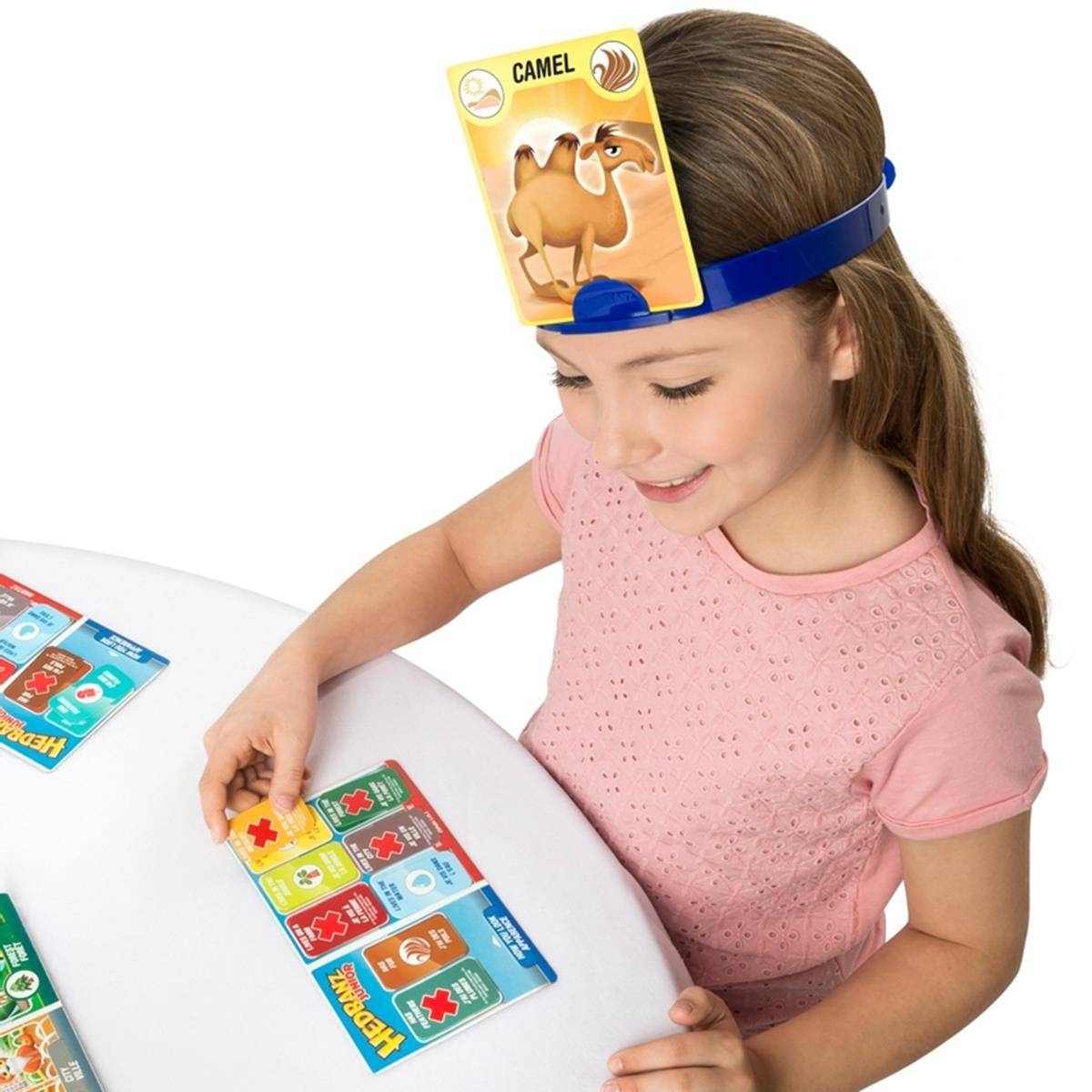 HEDBANZ Junior CZÓŁKO gra dla dzieci kalambury zgadnij kim jestem POLSKA
HEDBANZ JUNIOR TOWARZYSKA GRA RODZINNA CZÓŁKO