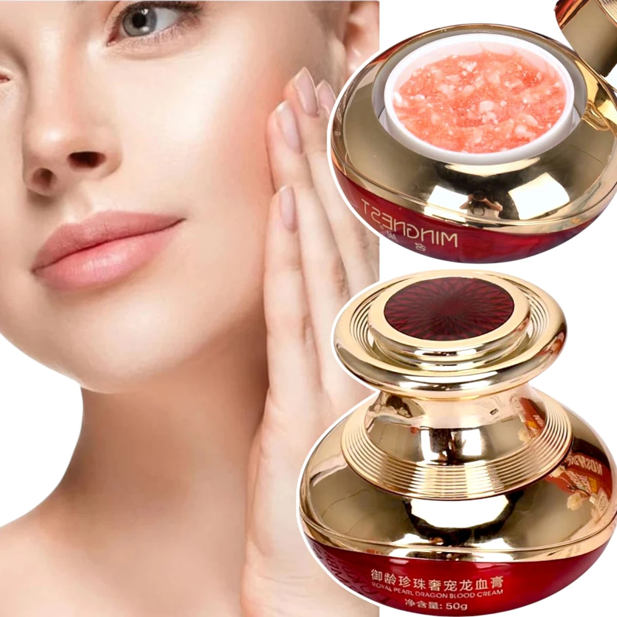 MINGNEST KREM PRZECIWZMARSZCZKOWY SMOCZA KREW 50g INTENSYWNA REGENERACJA