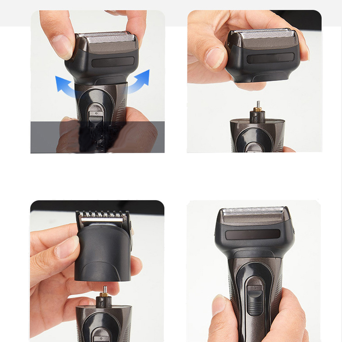  MASZYNKA DO GOLENIA TRYMER DO BRODY NOSA I USZU 3W1 PREZENT NA WALENTYNKI