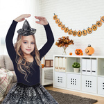 STRÓJ WIEDŻMA KOSTIUM ZESTAW 2W1 SPÓDNICZKA OPASKA HALLOWEEN