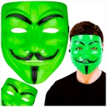 Maska Anonymous, V jak Vendetta - metaliczna