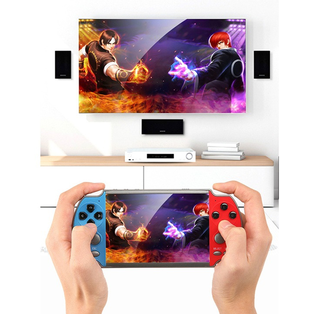 PRZENOŚNA KONSOLA  X7 DLA DZIECI I DOROSŁYCH IDEALNA DO PODRÓŻY RETRO GRY