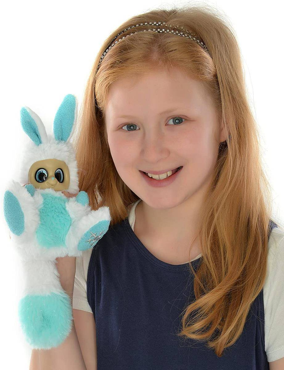 BUSH BABY SNOWIE ŚNIEŻYNKA LUMI MASKOTKA LALKA KRÓLICZEK