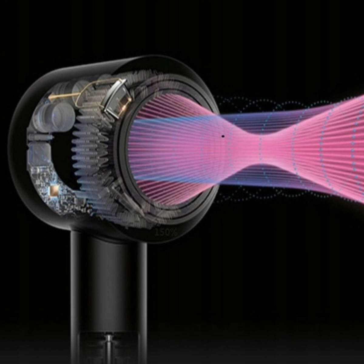 PROFESJONALNA SUSZARKA DO WŁOSÓW DRYER 1600W ULTRA JONIZACJA + KOŃCÓWKA