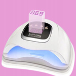 LAMPA DO PAZNOKCI UV LED 280W DO HYBRYD ŻELI MOCNA HYBRYDY SUN X15 MAX