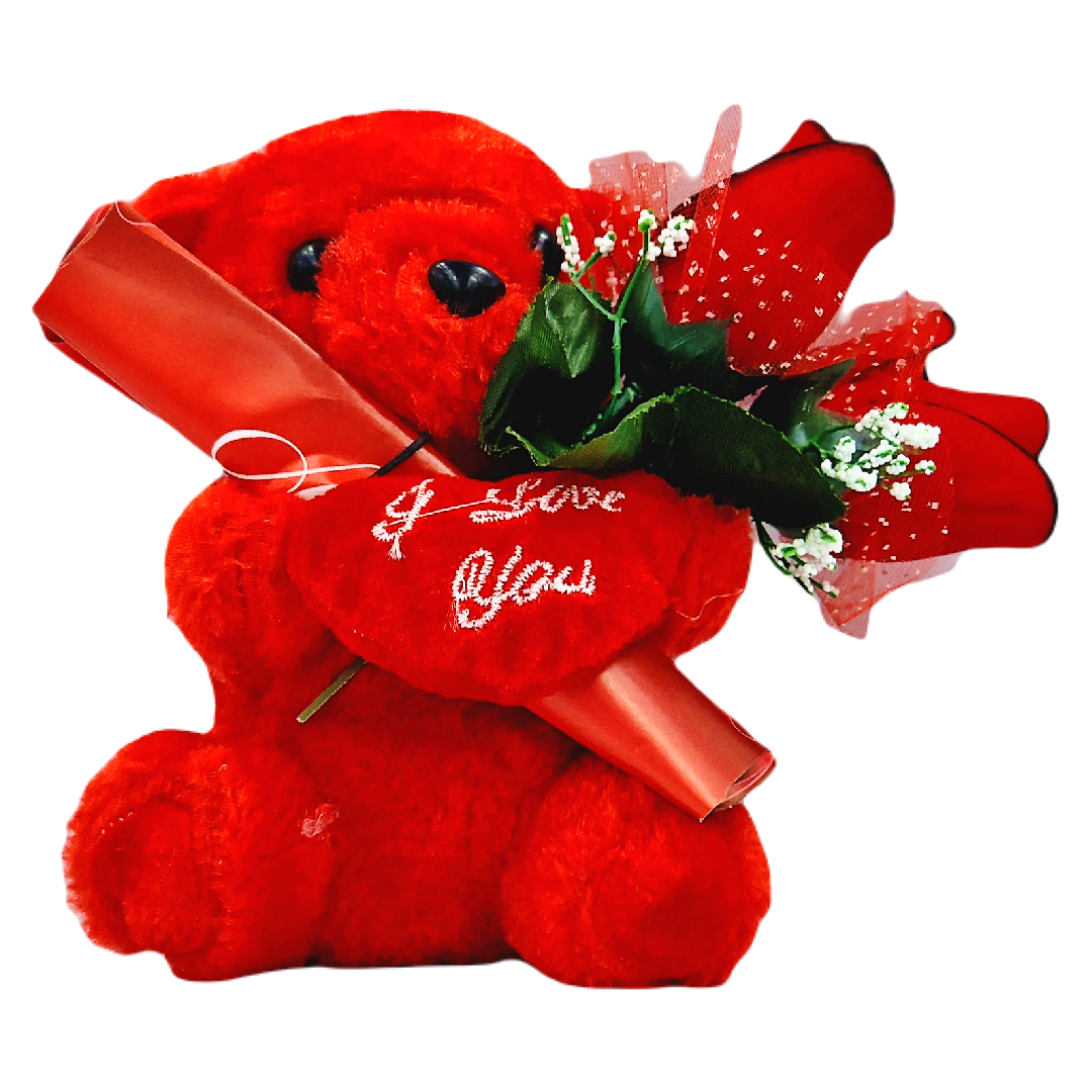 ZESTAW 4w1 PREZENT DLA ZAKOCHANYCH GIFTBOX DLA UKOCHANEJ NA WALENTYNKI MIŚ