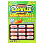 MAGICZNE KAPSUŁKI ROSNĄCE ZWIERZĘTA HODOWLANE 12 SZTUK DO KĄPIELI W WANNIE