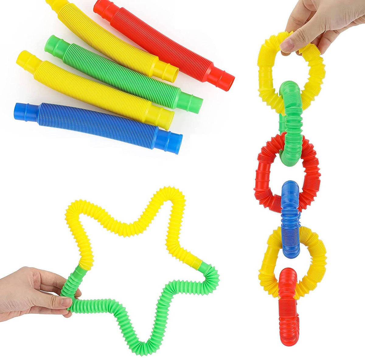 RURKA RURKI RURY SENSORYCZNE ANTYSTRESOWE XXL TUBA TUBY GNIOTEK DŁUGI 66 CM