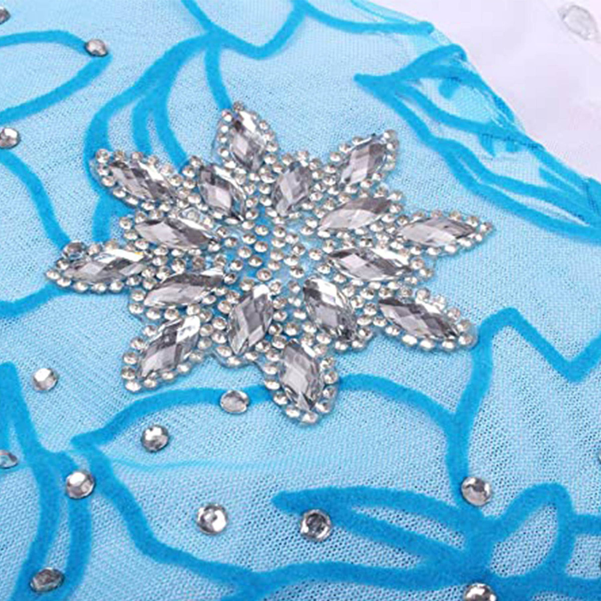 ELSA STRÓJ NA BAL SUKIENKA DŁUGA PRZEBRANIE DLA DZIEWCZYNKI KRAINA LODU