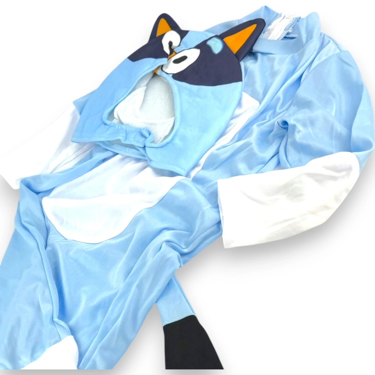BLUEY I BINGO PRZEBRANIE DLA DZIECI KOSTIUM + MASKA ROZMIAR 120-130  NA BAL