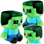 MINECRAFT BABY ZOMBIE PLUSZOWA MASKOTKA Z GRY PLUSZAK DUŻA PRZYTUALNKA 