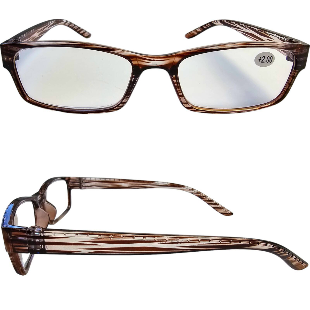 OKULARY KOREKCYJNE DO CZYTANIA UNIWERSALNE UNISEX PLUSY POWIĘKSZAJĄCE 1-4