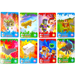 MINECRAFT KARTY KOLEKCJONERSKIE DO GRY 288 SZTUK 36 SASZETEK MEGA BOX BOOST