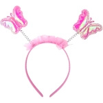 STRÓJ MOTYLKA DLA DZIEWCZYNKI SKRZYDEŁKA RÓŻDŻKA OPASKA MOTYLEK ZESTAW 3w1