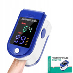 PULSOMETR POMIAR MONITOR TĘTNA NA PALEC PULSOKSYMETR LED DUŻY WYŚWIETLACZ