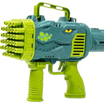 PISTOLET DO BANIEK MYDLANYCH AUTOMAT DINOZAUR MASZYNKA BAŃKI MYDLANE + PŁYN