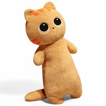 PLUSZOWA MASKTOKA KOT DŁUGA PODUSZKA KOT Z WIELKIMI OCZAMI PLUSZAK 70cm 