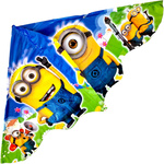 DUŻY LATAWIEC DLA DZIECI MINIONKI 120x60 CM XXL MINIONS GRU DRU + ŻYŁKA