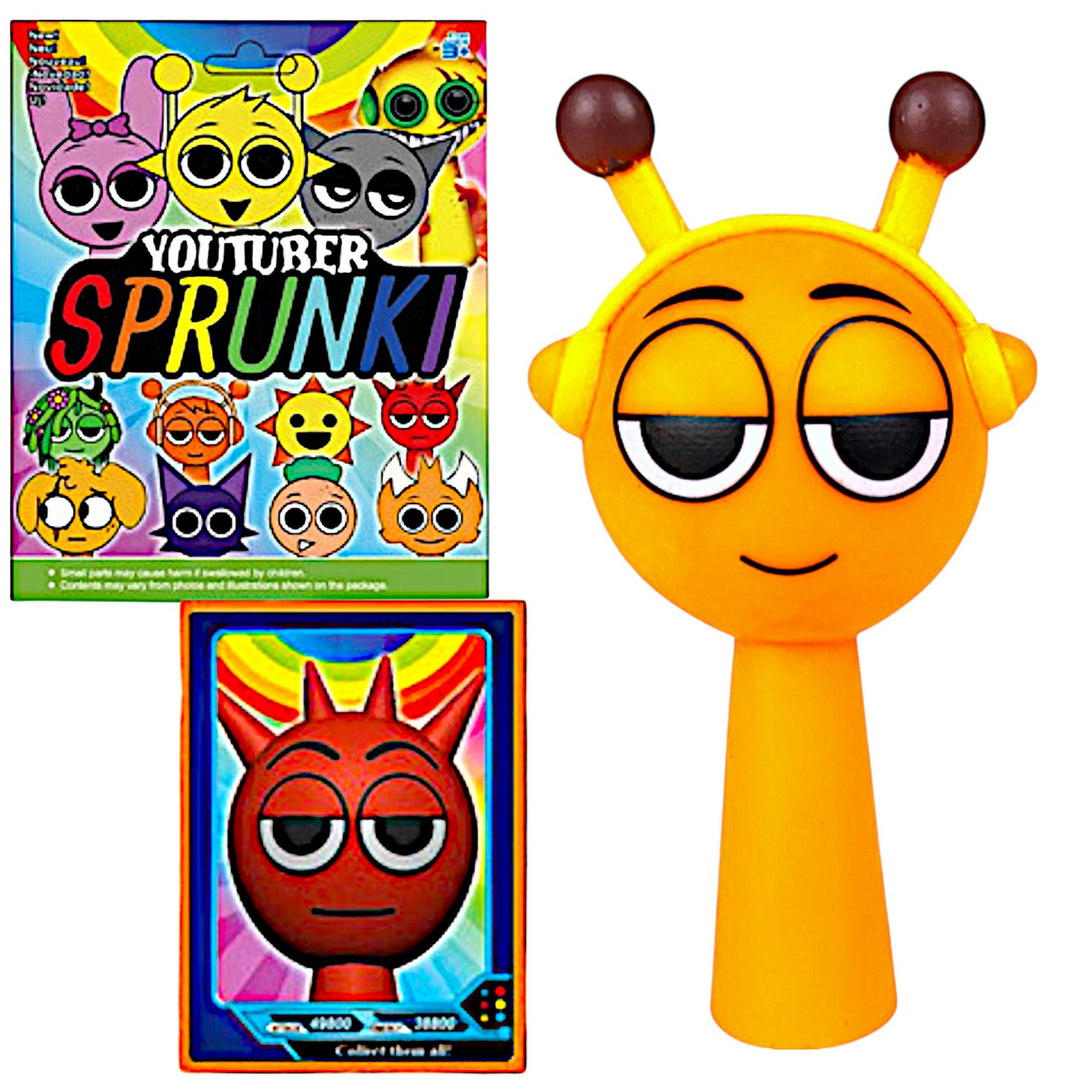 SPRUNKI - SASZETKA NIESPODZIANKA FIGURKA +  KARTA KOLEKCJONERSKA SPRUNKI