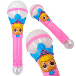 MIKROFON GRAJĄCY KSIĘŻNICZKA ŚPIEWA GRA ŚWIECI DO ŚPIEWANIA ZABAWKA 