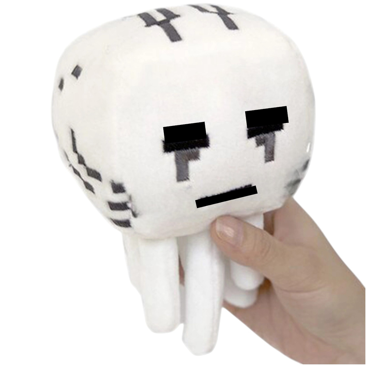 MINECRAFT PLUSZOWA MASKOTKA Z GRY BIAŁY DUCH PLUSZAK DUSZEK DUŻA POSTAĆ