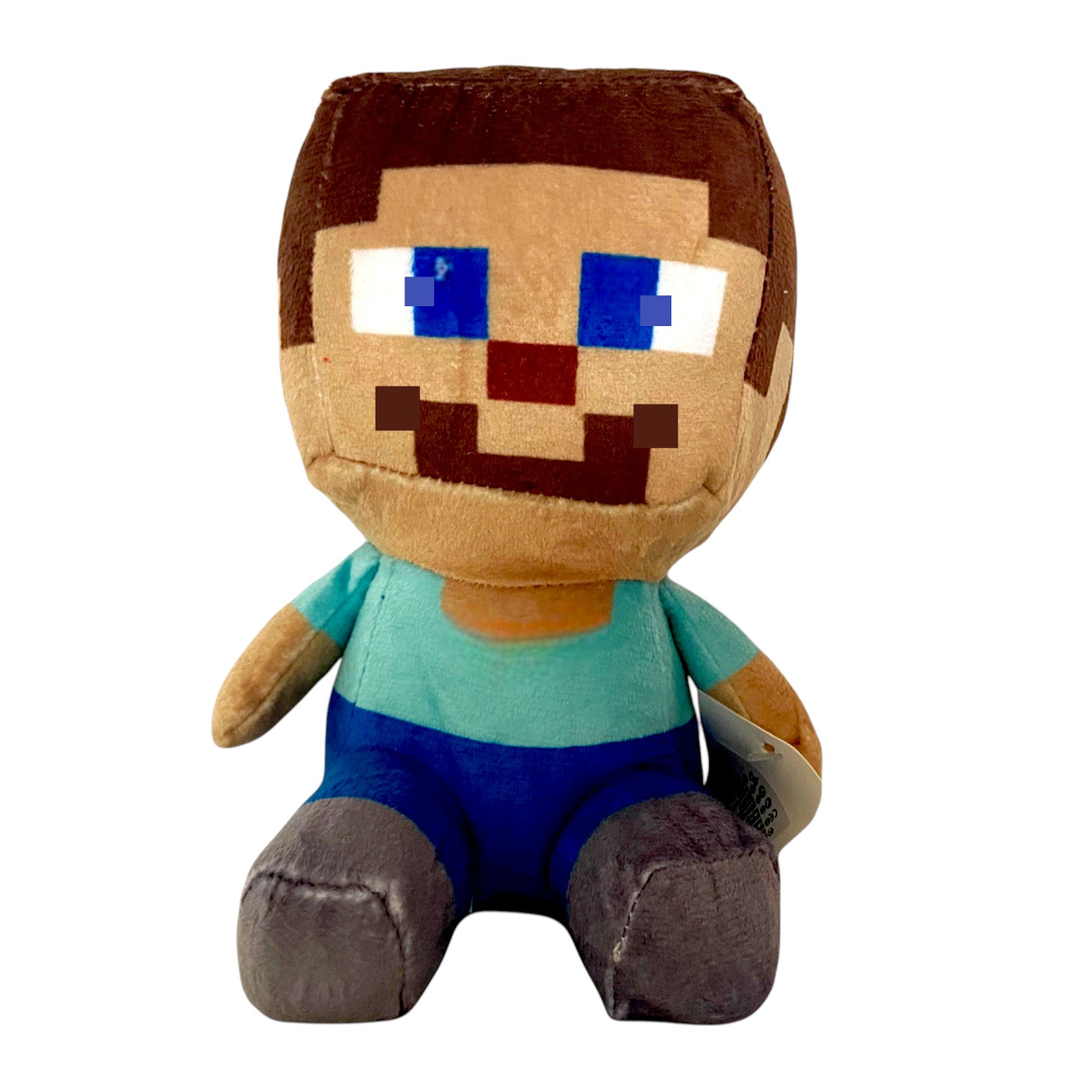 MINECRAFT JEŻDŻĄCY STEVE PLUSZOWA MASKOTKA 18CM  POSTAĆ Z GRY PRZYTULANKA