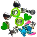 ZESTAW BIŻUTERII LILO I STITCH BRANSOLETKA Z ZAWIESZKAMI KREATYWNY PREZENT